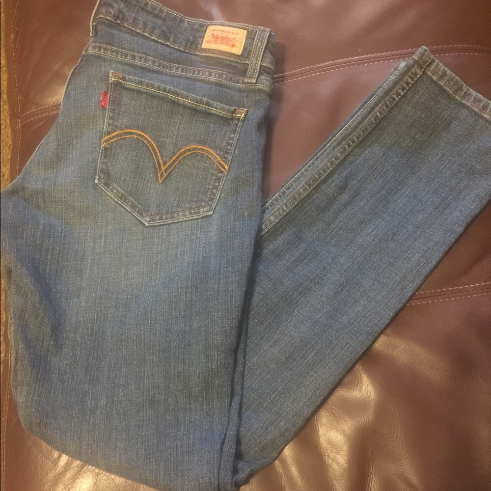 Levi low rise jeans Girls Jr Size 13